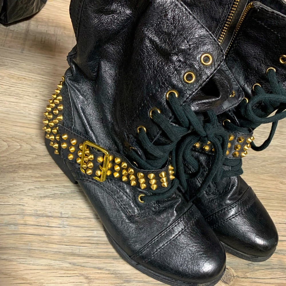 Steve Madden Combat Boots. Barely Worn. Excellent… - image 1